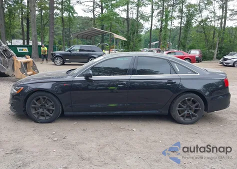 2013 Audi A6 3.0T Premium z USA, uszkodzony, nr VIN WAUJGCFC3DN005251